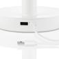 Preview: UNOLD 86710 Breezy 2-in-1 Akku-Tischventilator weiß/grau