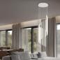 Preview: TRIO BAXTER LED-Pendelleuchte 70W CCT 2300-4000K dimmbar Ø 37 cm Warmgrau