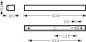 Preview: TRILUX 6064840 LED Badleuchte 600 mm 8 W 4000 K IP44/IP40