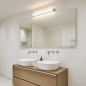 Preview: Helestra NOK 18/1833.04 LED-Wandleuchte 32 W 2900 K Warmweiß, Chrom, 2590 lm, IP44, nicht dimmbar