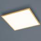 Preview: Helestra RACK LED Deckenleuchte 21 W 1800 lm 2900 K Warmweiß CASAMBI Smart 40 x 40 cm Blattgold