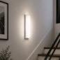 Preview: Helestra COSI 31 LED Wandleuchte 10W 2900 K Warmweiß 660 lm Dimmbar Mattnickel