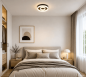 Preview: Helestra LIV LED Deckenleuchte 36W 2900 K Warmweiß 2340 lm IP30 30 cm Mattschwarz