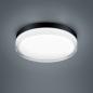 Preview: Runde Helestra TANA LED Deckenleuchte in mattschwarz ø28cm