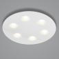 Preview: HELESTRA NOMI LED Deckenleuchte 36 W 4630 lm 2700 K Warmweiß 6-flammig dimmbar Weiß