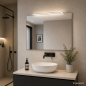 Preview: 90cm Helestra LADO-S LED Spiegelleuchte und Wandleuchte in schwarz-matt