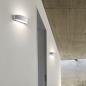 Preview: HELESTRA YONA 28/1427.25 LED Wandleuchte 15 W 1310 lm 3000 K Warmweiß CRI 90–100 Aluminium poliert Mattweiß