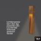 Preview: SLV 229411 RUSTY SLOT 80cm hohe Wegeleuchte aus Eisen mit Rostpatina IP44