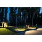 Preview: SLV 232125 LOGS 70cm hohe Wegeleuchte eckig anthrazit mit warmweisser LED
