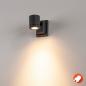 Preview: SLV 233105 NEW MYRA WALL schwenkbare Außenwandleuchte anthrazit  IP55
