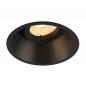Preview: SLV 113140 HORN QPAR51 LED Einbauleuchte GU10 schwarz matt rund IP20 schwenkbar