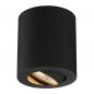 Preview: SLV 113930 TRILEDO ROUND CL Aufbaudownlight 6,2W 3000K schwarz matt