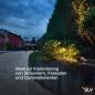 Preview: SLV 229741 NAUTILUS, Outdoor Strahler, QPAR51, edelstahl, max. 35W, inkl. 1,5m Kabel