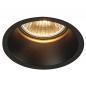 Preview: SLV 1000242 DORENDO QPAR51 Einbauleuchte rund mattschwarz