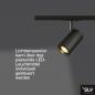 Preview: SLV 1002110 ENOLA_B TRACK SPOT QPAR51 schwarz 50W inkl. 1P.-Adapter