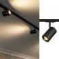 Preview: SLV 1002110 ENOLA_B TRACK SPOT QPAR51 schwarz 50W inkl. 1P.-Adapter