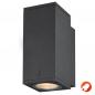 Preview: SLV 1003416 ENOLA SQUARE S single Aussenwandleuchte anthrazit umschaltbare Farbtemperatur & hohe Farbwiedergabe