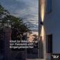 Preview: SLV 1003441 ENOLA ROUND UP&DOWN L Outdoor LED Wandleuchte anthrazit umschaltbare Farbtemperatur - hohe Farbwiedergabe