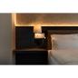 Preview: Bett- und Leseleuchte SOMNILA in weiß mit warmweißem LED-Licht Version links inkl. USB Anschluss SLV 1003459