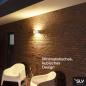 Preview: SLV 1005156 SITRA L WL UP/DOWN LED Außen Wandleuchte weiss umschaltbare Farbtemperatur