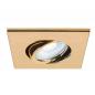 Preview: SLV 1007187 UNIVERSAL DOWNLIGHT Abdeckung für Downlight IP20 schwenkbar eckig gold