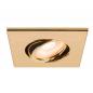Preview: SLV 1007187 UNIVERSAL DOWNLIGHT Abdeckung für Downlight IP20 schwenkbar eckig gold