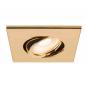 Preview: SLV 1007187 UNIVERSAL DOWNLIGHT Abdeckung für Downlight IP20 schwenkbar eckig gold