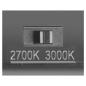 Preview: SLV 1007511 R-CUBE Wand- und Deckenaufbauleuchte 2700/3000K 15W PHASE 70° anthrazit