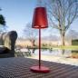 Preview: SLV 1007694 VINOLINA TWO Tischleuchte Akku IP65 2200/2700/3000K TOUCH rot
