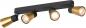 Preview: SLV 1008353 PURI 2.0 Dome, Wand- und Deckenaufbauleuchte, long, 4 x max. 6 W GU10, schwarz / gold