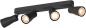 Preview: SLV 1008352 PURI 2.0 Dome, Wand- und Deckenaufbauleuchte, long, 4 x max. 6 W GU10, schwarz