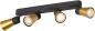 Preview: SLV 1008349 PURI 2.0 Cone, Wand- und Deckenaufbauleuchte, long, 4 x max. 6 W GU10, schwarz / gold