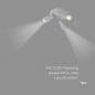 Preview: SLV 1008343 PURI 2.0 Dome, Wand- und Deckenaufbauleuchte, rund, 3 x max. 6 W GU10, grau