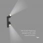 Preview: SLV 1008308 PURI 2.0 Tube 2x GU10 Wand- & Deckenaufbauleuchte asymmetrisch Schwarz – modernes Mix & Match Lichtsystem