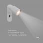 Preview: SLV 1008299 PURI 2.0 Tube, Wand- und Deckenaufbauleuchte, Schalter, rechteckig, 1x max. 6 W GU10, grau