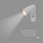 Preview: SLV 1008299 PURI 2.0 Tube, Wand- und Deckenaufbauleuchte, Schalter, rechteckig, 1x max. 6 W GU10, grau