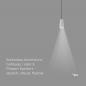 Preview: SLV 1008261 PURI 2.0 Cone, 1~ Pendelleuchte, GU10, Pendellänge 200 cm, 1x max. 6 W, grau
