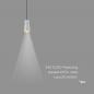 Preview: SLV 1008261 PURI 2.0 Cone, 1~ Pendelleuchte, GU10, Pendellänge 200 cm, 1x max. 6 W, grau