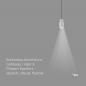 Preview: SLV 1008257 PURI 2.0 Tube, 1~ Pendelleuchte, GU10, Pendellänge 200 cm, 1x max. 6 W, grau