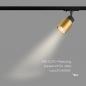 Preview: SLV 1008243 PURI 2.0 Tube, 1~ Spot, GU10, 1x max. 6 W, schwarz / gold