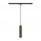 Preview: SLV 1008472 GRIP! L, 1~ Pendelleuchte, GU10, Pendellänge 200 cm, 1x max. 6 W, bronze / schwarz