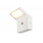 Preview: SLV 1008724 ORDI II, WL, SENSOR, Wandaufbauleuchte, eckig, 2200/3000 K, IP54, weiß