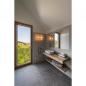 Preview: SLV 1008941 CYFT WAVE Wand und Deckenleuchte 6,5W 2700 3000 4000K IP65 schwarz amber