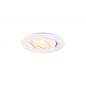 Preview: SLV 1009004 NEW TRIA® 45, DL, rund, Deckeneinbauleuchte, 3000 K, 24°, weiß