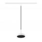 Preview: SLV 1009019 GRIP! FLAT 48V Pendelleuchte DALI 2700/3000K weiß/schwarz – moderne LED Pendelleuchte für 48V System