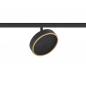 Preview: SLV 1009016 GRIP! FLAT 48V Spot DALI 2700/3000K 14.5W schwarz/schwarz – modernes 48V Schienensystem LED Spot