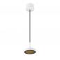 Preview: SLV 1009015 GRIP! FLAT Pendelleuchte PHASE 2700/3000K weiß/schwarz – moderne LED Pendelleuchte mit CCT Switch