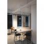 Preview: SLV 1009015 GRIP! FLAT Pendelleuchte PHASE 2700/3000K weiß/schwarz – moderne LED Pendelleuchte mit CCT Switch