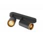 Preview: SLV 1009097 GRIP! L Deckenstrahler GU10 Schwarz/Gold