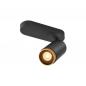 Preview: SLV 1009093 GRIP! L SPOT CL Deckenstrahler zylindrisch schwarz/gold max 6W GU10